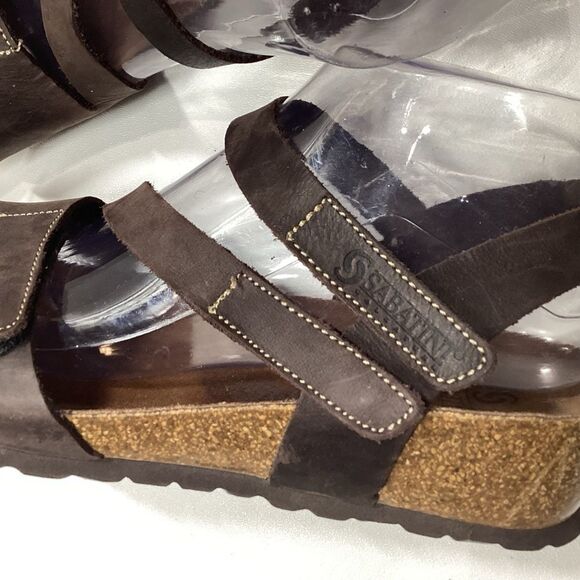 Sabatin Brown‎ Leather Sandals EU 39 - Picture 12 of 16